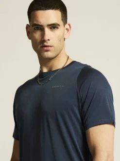 Craft Sportswear Men's Collective Bi-Blend SS Tee - Blaze