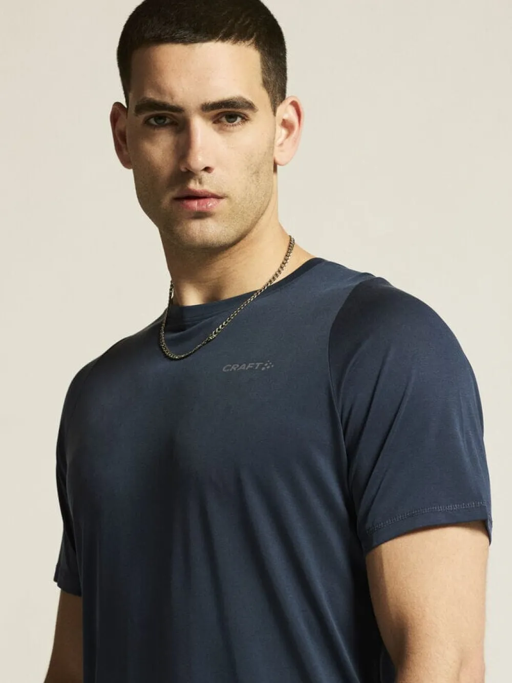 Craft Sportswear Men's Collective Bi-Blend SS Tee - Blaze