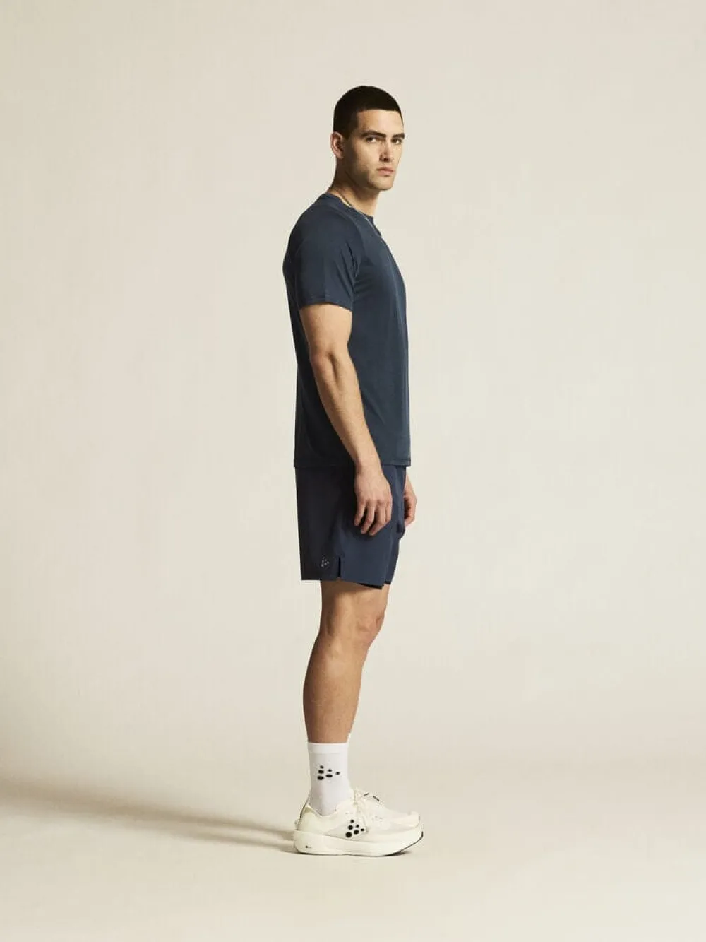 Craft Sportswear Men's Collective Bi-Blend SS Tee - Blaze