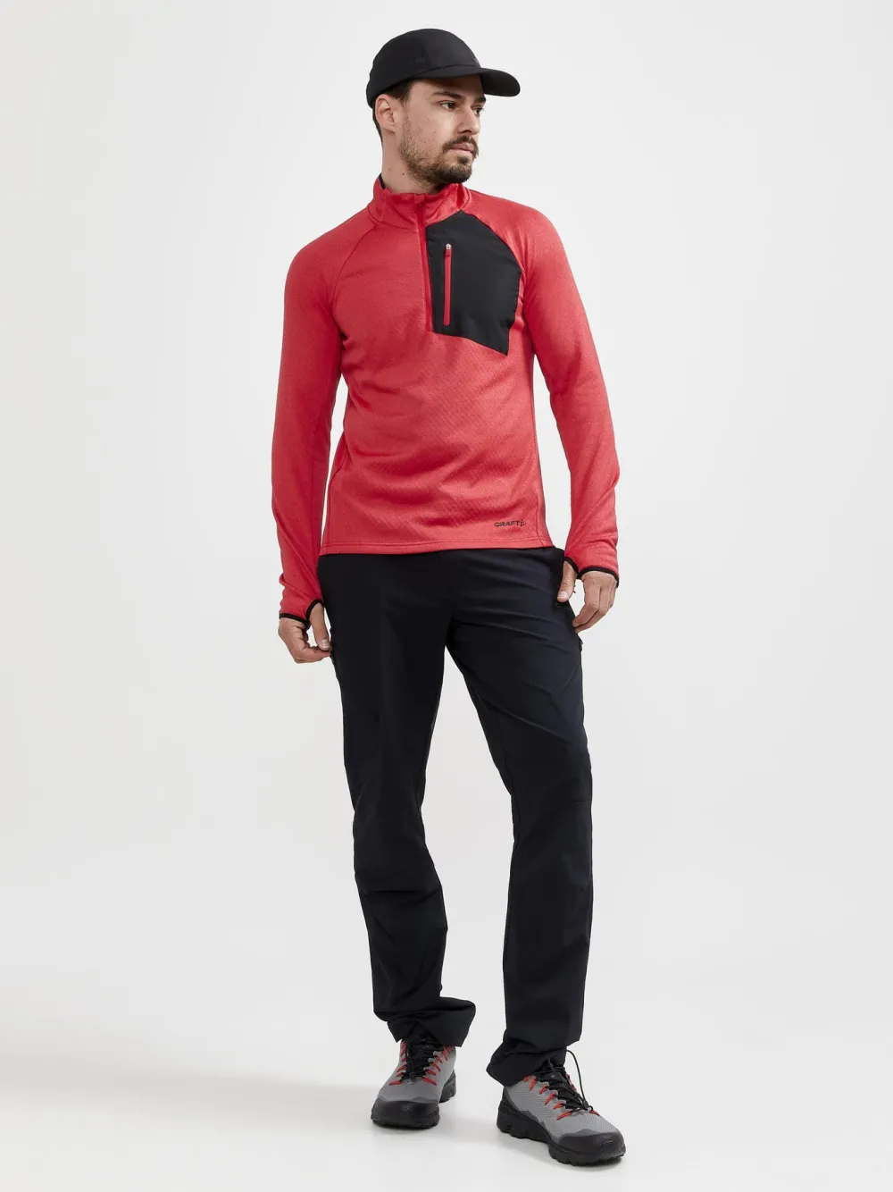 Craft Sportswear Men's CORE Trim Thermal Midlayer