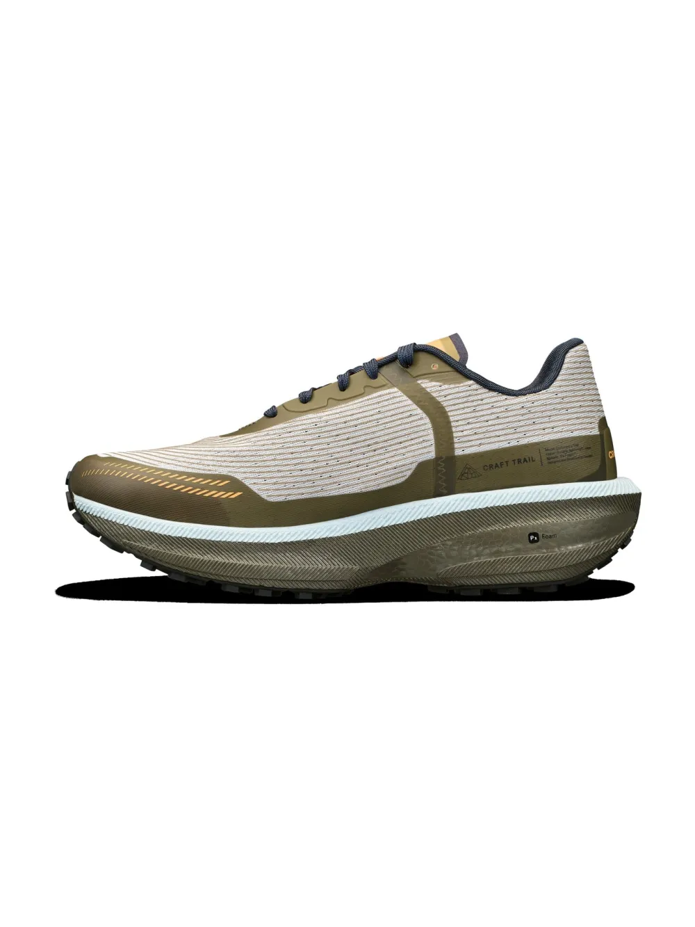 Craft Sportswear Men's Endurance Trail Running Shoe - Clay/DK Clay