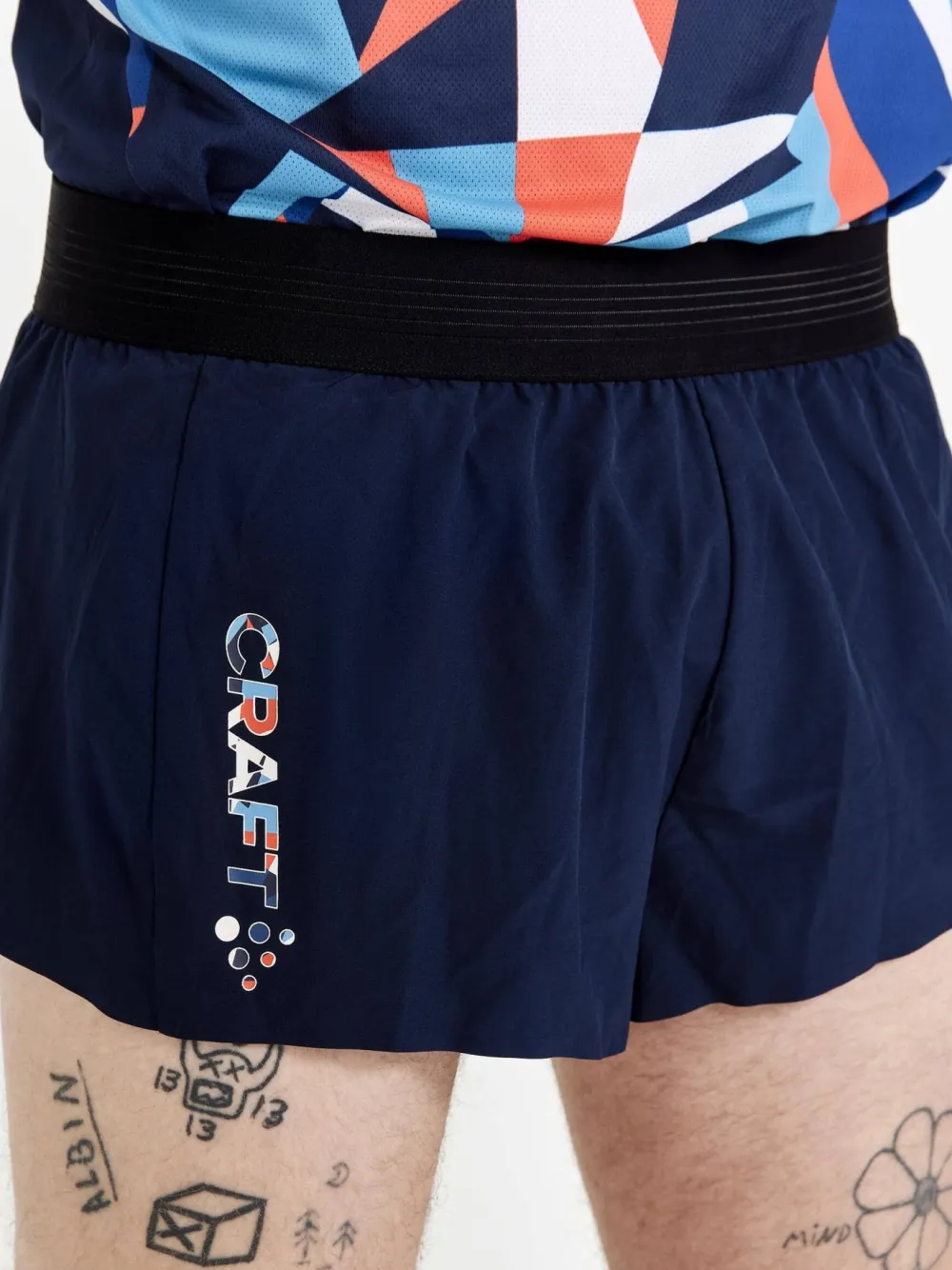 Craft Sportswear Men's PRO Dazzle Camo Running Shorts