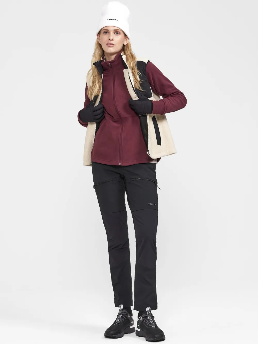 Women Craft Sportswear Womens ADV Fleece Midlayer