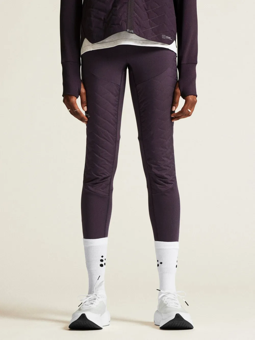 Women Craft Sportswear Women's ADV SubZ Warm Running Tights 3.0