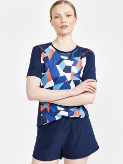 Women Craft Sportswear Women's PRO Dazzle Camo Running Tee