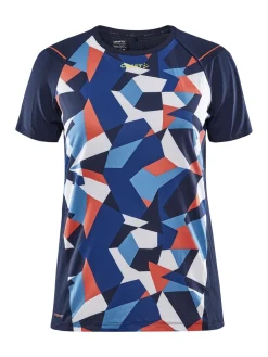 Women Craft Sportswear Women's PRO Dazzle Camo Running Tee