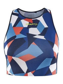 Women Craft Sportswear Women's PRO Dazzle Camo Running Top